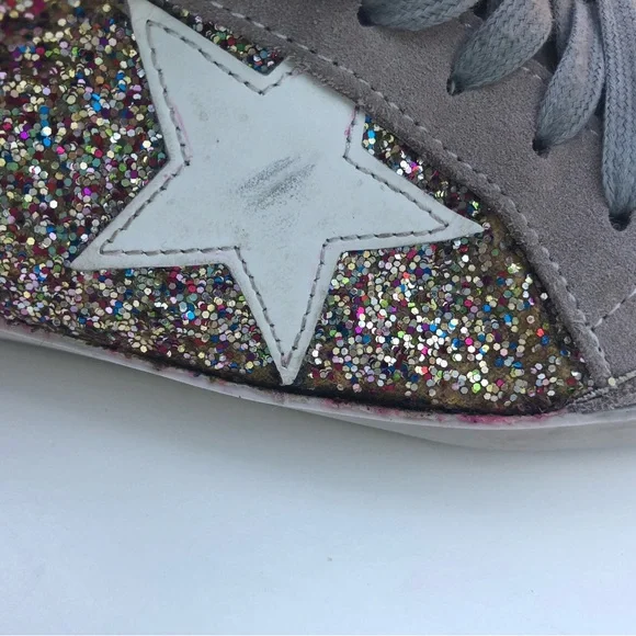 ⭐️GOLDEN GOOSE⭐️ | Glitter Mid Star •Size 40 •VGUC - Picture 15 of 15